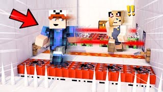 2 NOOBÓW VS ZABÓJCZE PUŁAPKI W MINECRAFT! ? VITO VS BELLA (Minecraft Death Run)