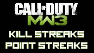 CoD Modern Warfare 3 | Kill streaks, Point streaks, & 6 Perks!