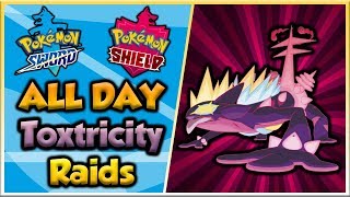 GMax Toxtricity Raids + Trades Open in Chat - Pokemon Sword and Shield - Live!
