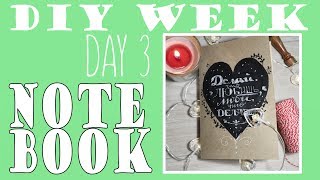 DIY Tutorial Week / Мастер Класс и DIY / Как сделать блокнот? / РОЗЫГРЫШ
