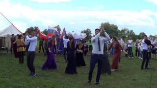 Международный факультет - туркменский танец - 12 июня 2017 года - Куликово Поле
