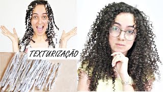 TEXTURIZAÇÃO COM PAPEL ALUMÍNIO | TRANSIÇÃO CAPILAR