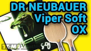 DR NEUBAUER Viper Soft OX test on DR NEUBAUER Barricade Def & SPINLORD Ultra Carbon Def
