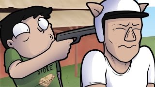 ONE ANGRY WILDCAT! - GTA 5 Funny Moments