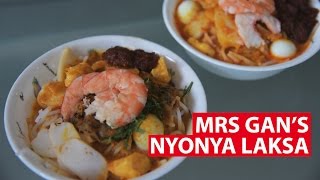 Mrs Gan's Nyonya Laksa | CNA Insider