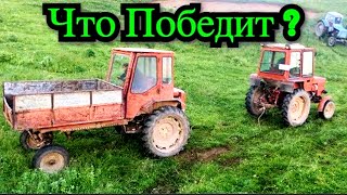 Что Победит?  Трактор т 16 против т 25 | Тюнинг Тест Драйв