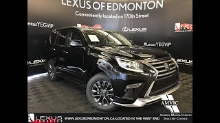 Black 2018 Lexus GX 460 Executive Package In Depth Review Downtown Edmonton Alberta