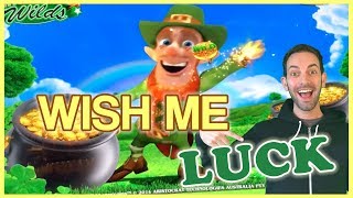 ?Wish Me ?Luck? IT'S ST.PATRICKS DAY!?? ✦ Slot Machine Pokies w Brian Christopher