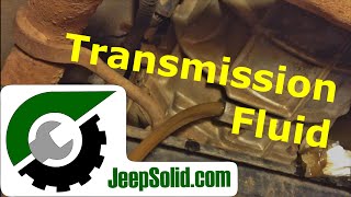 Jeep Transmission fluid change: Jeep Wrangler YJ transmission fluid change: ax15