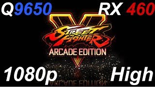 Street Fighter V: Arcade Edition - Core 2 Quad (Q9650) & RX 460