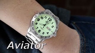 Orient Watch FEM7A006R9 FEM7A006R CEM7A006R Aviator Automatic Mechanical Men's Watch