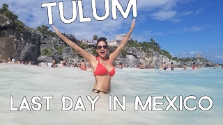 Tulum Mayan Ruins by Cancun Mexico