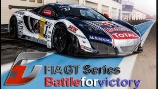 Loebs Battle for victory, 1st Race Nogaro