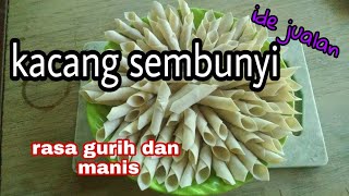 Resep rahasia kacang sembunyi enak || ide jualan rumahan