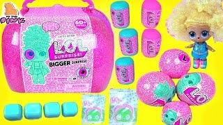 60 СЮРПРИЗОВ ОГРОМНЫЙ СЮРПРИЗ ЛОЛ GIANT #LOL SURPRISE with Spy Baby Dolls КУКЛЫ ЛОЛ С ПАРИКАМИ