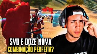 SVD E DOZE NOVA 100% CAPA ? A MELHOR COMBINAÇÃO - FREE FIRE