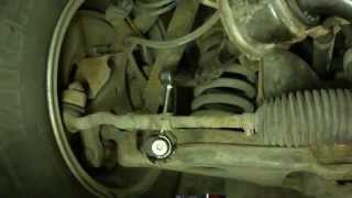 Замена втулок на стабилизаторе Mercedes W210 sway bar bushing replacement