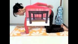 腰痛・肩こり・便秘に☆ねこのポーズ☆ヨガ