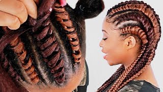 How To: Tree Braid Cornrows FOR BEGINNERS! (Step By Step)