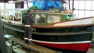 Werften und Bootsbauer im Hamburger Hafen