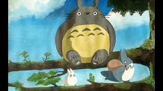 How to Draw/Paint Totoro - Tonari no Totoro/My Neighbor Totoro