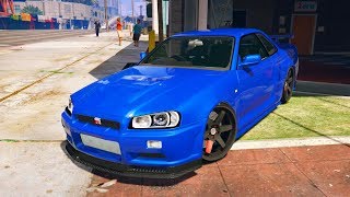 ДРИФТ В GTA 5 - ОБМЕНЯЛ ПОРШ НА NISSAN SKYLINE.