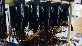 Сборка Mining Майнинг ферма Sapphire RX470 8Gb Mining 11256-57-10G