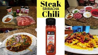 Sriracha Steak Chili