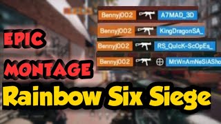 EPIC CONSOLE MONTAGE | RAINBOW SIX SIEGE