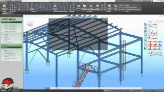 Advance Steel 2015.1 Урок 9 Подготовка модели 1