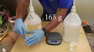 Cast Resin Tool Handle .....the casting  (PART 1)  woodturning with Sam Angelo