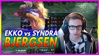 416. Bjergsen Ekko vs Syndra Mid - March 6th, 2017 - Patch 7.4 Season 7