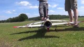 sebart mini avanti maiden flight