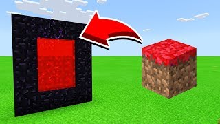 How To Make A Portal To The EXE DIMENSION In Minecaft Pocket Edition/MCPE