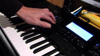 Casio U.S.A WK 7600/CTK7200 Tutorial 2 - Rhythm Control / Chord input