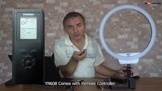 Yongnuo YN608 Ring type Video Led Light in-depth Review