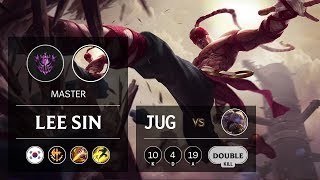 Lee Sin Jungle vs Poppy - KR Master Patch 9.12