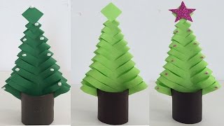 ARBOLITO NAVIDEÑO DE PAPEL. PAPER CHRISTMAS TREE. DECORACIONES NAVIDEÑAS. CHRISTMAS DECORATIONS.
