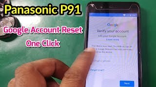 Panasonic P91 Frp Unlock One Click Solution || Verified Tricks