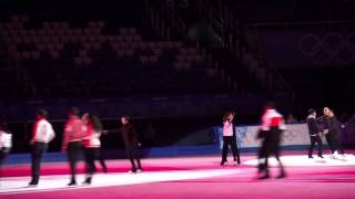 NEW! Yuna and Denis Gala Rehearsal Sochi 2014 Fan Video 720P