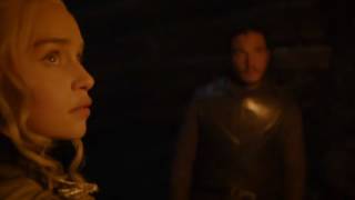 Jon Snow Daenerys Targaryen Alternate Cave Scene