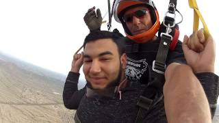 Filberto's First Jump at Phoenix Area Skydiving!