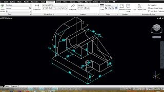 AUTOCAD MECHANICAL MODELING PART2 -   DIMENSIONING A 3D MODEL