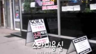 [캐나다 토론토 한인 동영상 업소록]  소라미용실
