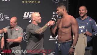 UFC 203: Miocic vs. Overeem Full Weigh-in Video