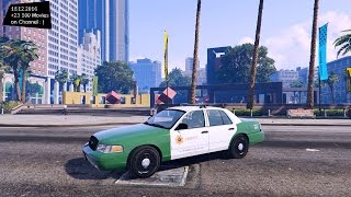 San Andreas Sheriff's Crown Victoria 2.1 - GTA V MOD ENB | 2.7K / 1440p !