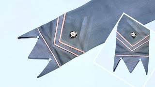 Very stylish and latest pouncha and sleeves design/Step by step/apna style cutting and stitching
