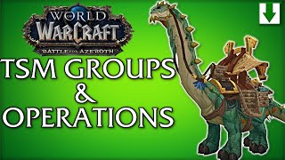 TSM Groups & Operations For Gold Making In WoW 8.3