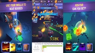 Let's Play Nonstop Knight #2 - Best Android Gameplay 2017
