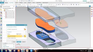 #NX MOLD WIZARD #Shoe Sole core cavity tutorial